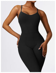 Zoorie Sexy Hollow Out Bodycon Jumpsuit