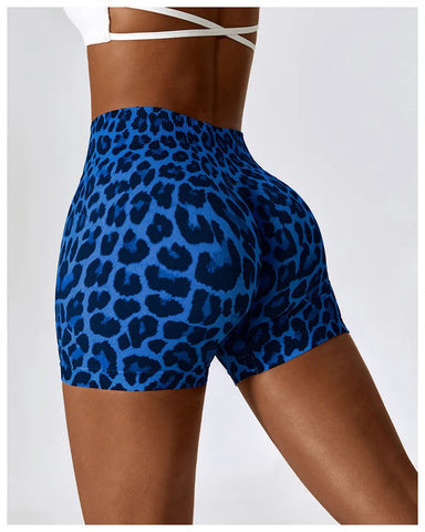 Zoorie Leopard Seamless Shorts