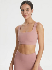 Zoorie Square Neck Bra With Chest Pad