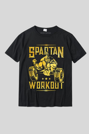 Zoorie Spartan Workout Team Gold T-Shirt