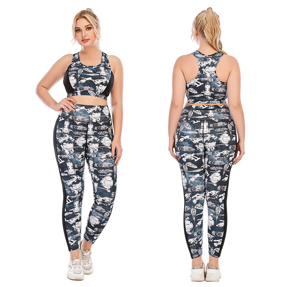 Women Plus Size Running Sets