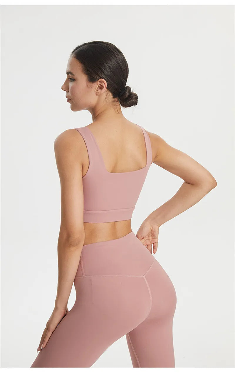 Zoorie Square Neck Bra With Chest Pad