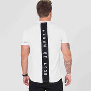 Zoorie Cotton Slim Patchwork Black Shirt