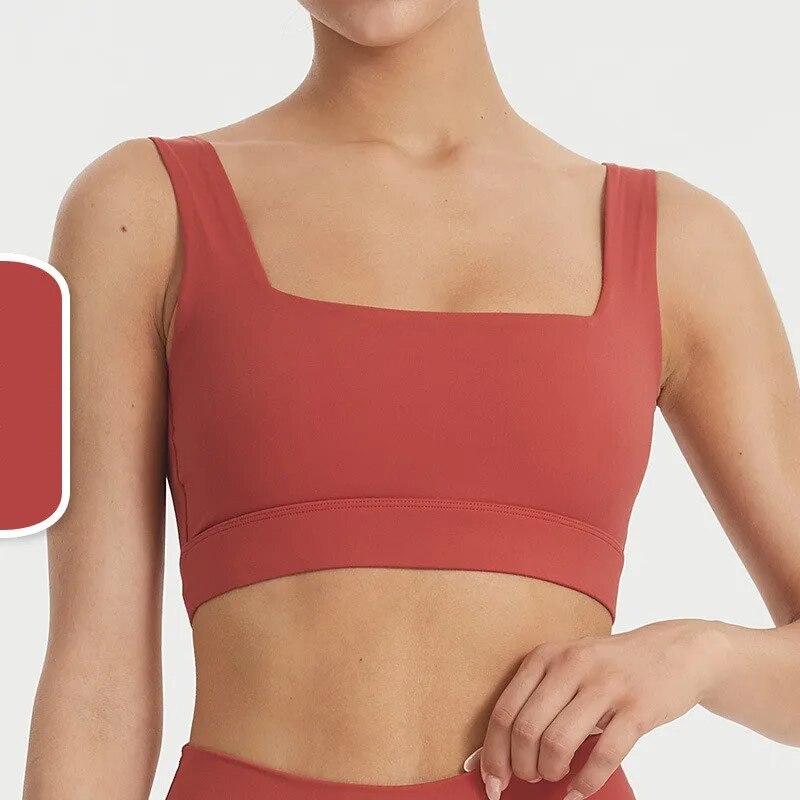 Zoorie Square Neck Bra With Chest Pad