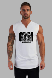 Zoorie V Neck Printed Cotton Vest