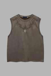 Zoorie Brown Chamois Leather Vest