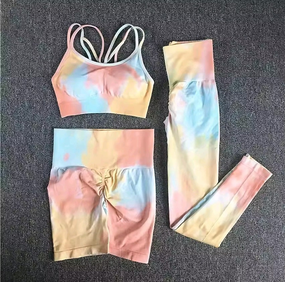 Legging Bra  Long Sleeve Gym Set