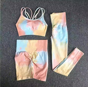 Legging Bra  Long Sleeve Gym Set