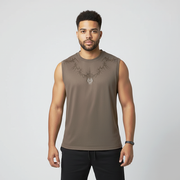 Zoorie Brown Chamois Leather Vest