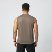 Zoorie Brown Chamois Leather Vest