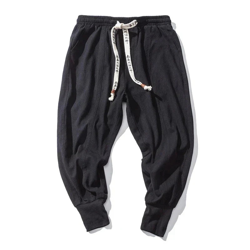 Zoorie Cotton Linen Harem Pants