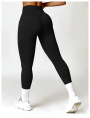 Zoorie Crossed Waist Head Leggings