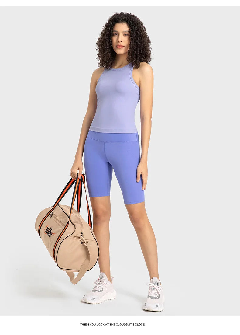 Zoorie  Round Neck Choker Top Tank