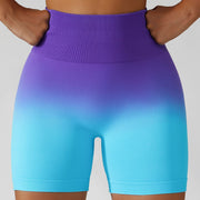 Summer Seamless High Waist  Shorts