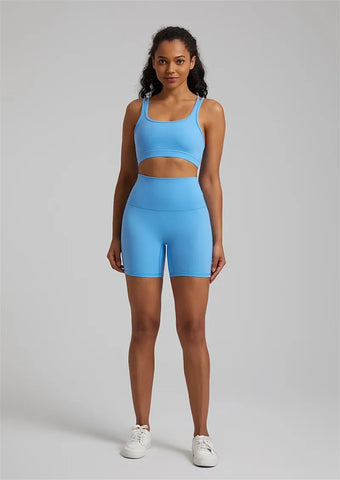 Zoorie Seamless Crop Top Set