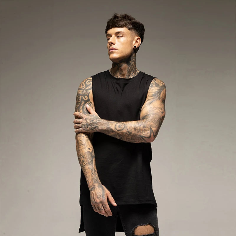Zoorie Long Singlet Hip Hop Vest