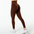 Solid Knit High Elastic  Leggings