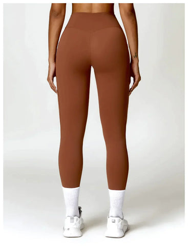 Zoorie Crossed Waist Head Leggings