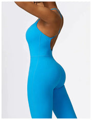 Zoorie Sexy Hollow Out Bodycon Jumpsuit