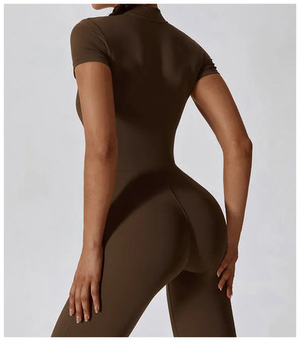 Pre-Sale Zoorie Long Sleeve Zipper Jumpsuit