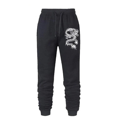 Zoorie Casual Dragon Printed Pants