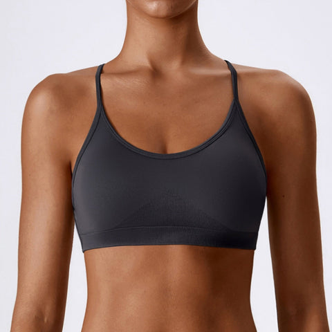 Cross Strap Sports Bra