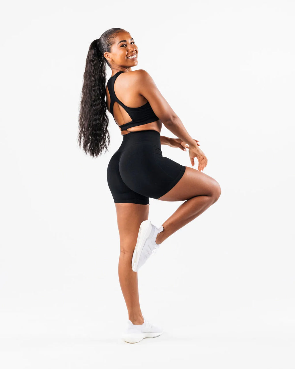 Zoorie Squat Proof High Waist Shorts