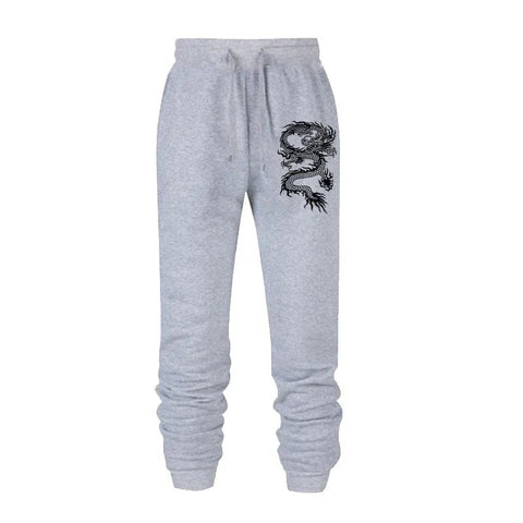 Zoorie Casual Dragon Printed Pants