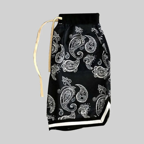 Zoorie Bandana Pattern Elastic Shorts