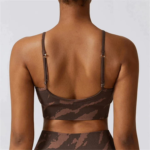 Zoorie Tie Dye Snake Skin Bra