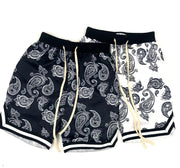 Zoorie Bandana Pattern Elastic Shorts