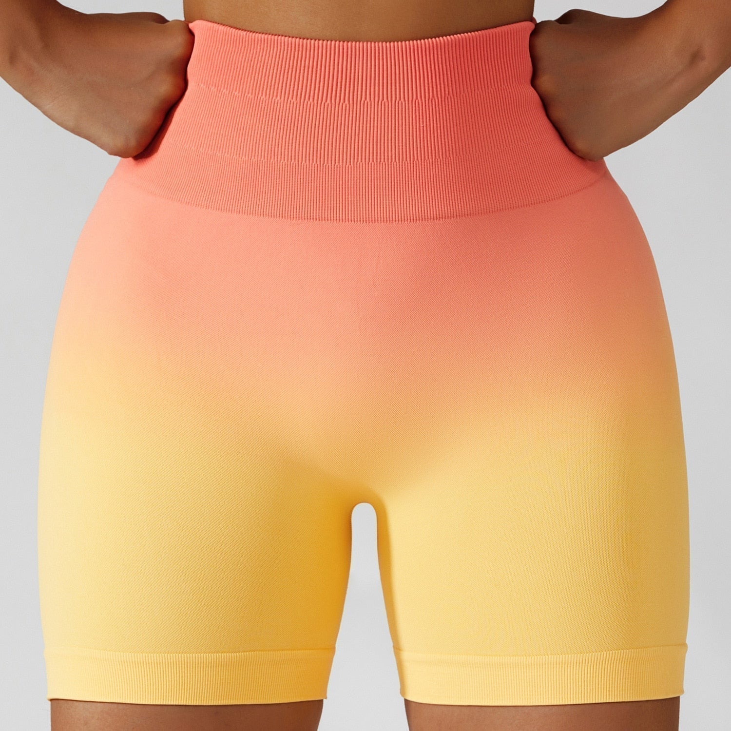 Summer Seamless High Waist  Shorts
