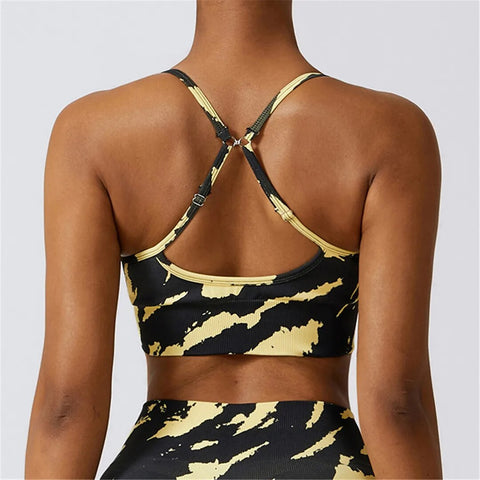 Zoorie Tie Dye Snake Skin Bra