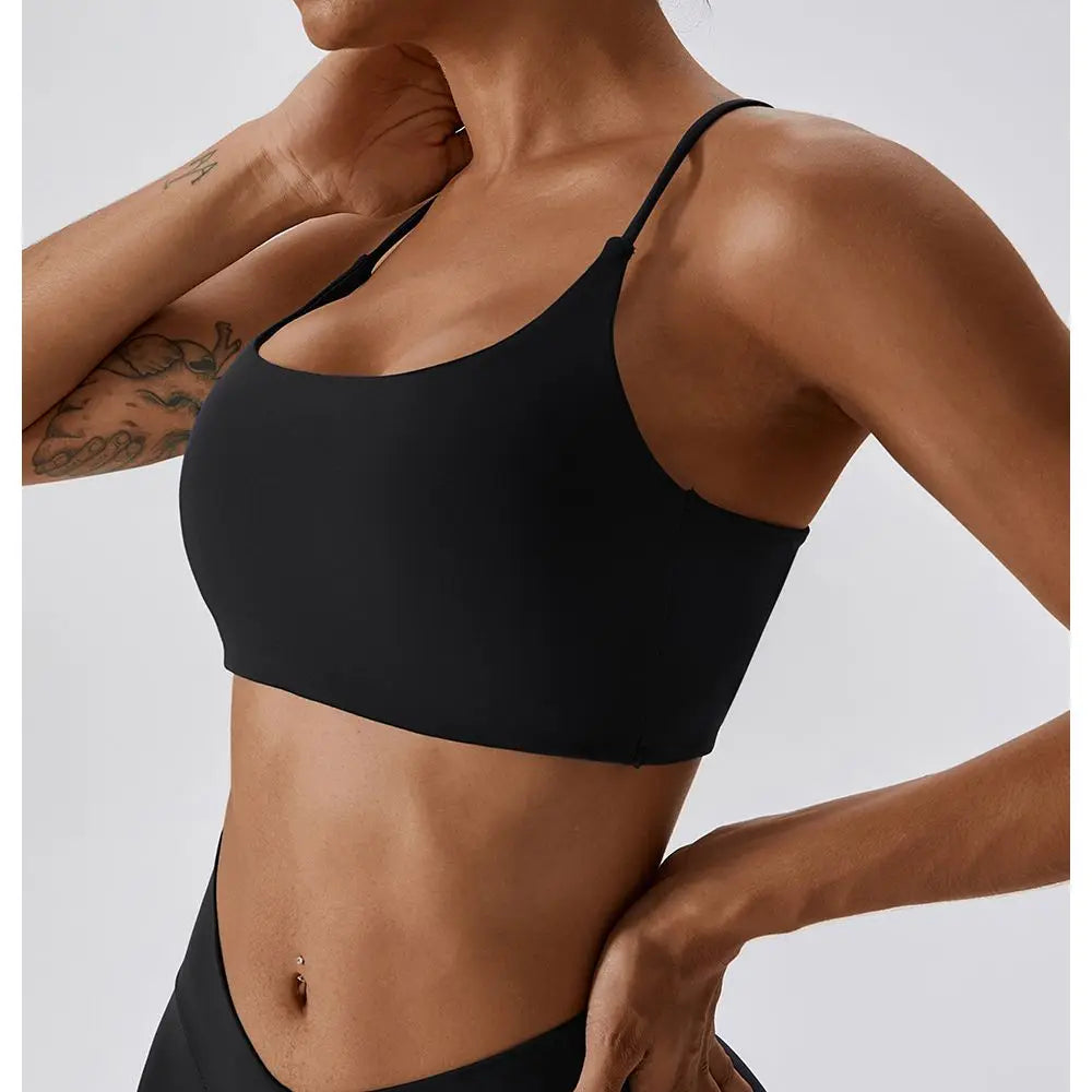 Zoorie Multi-Strap Cross Back Sports Bra