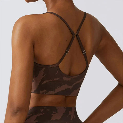 Zoorie Tie Dye Snake Skin Bra