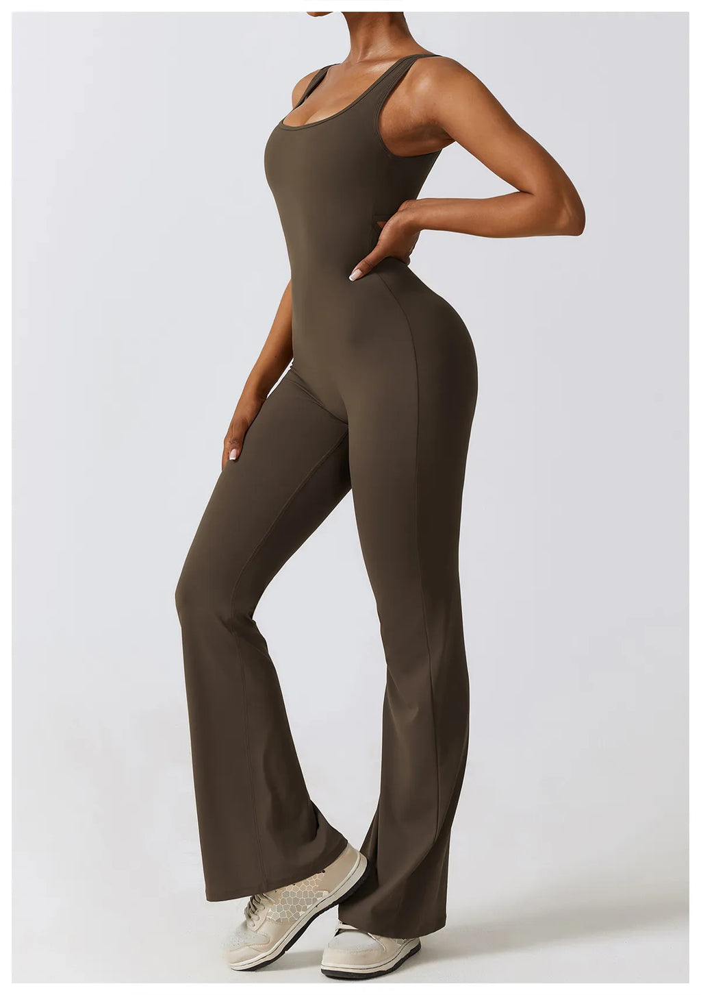 Zoorie Hollow Backless Scrunch Jumpsuit 2.0