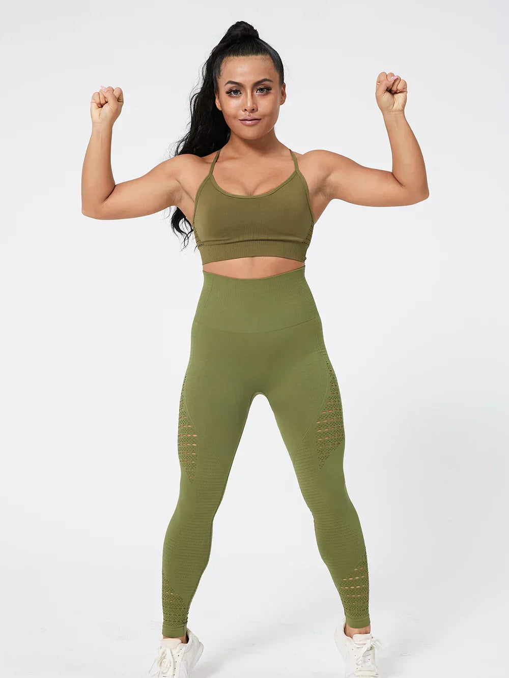 Zoorie Hollow Out Sexy Gym Leggings
