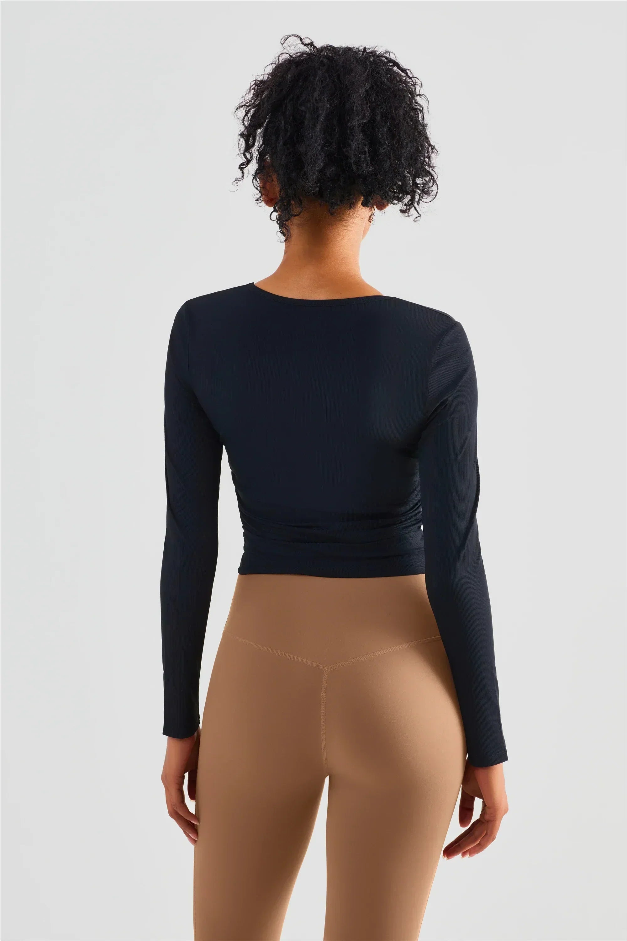 Zoorie High Elastic Slim Waist T-shirt