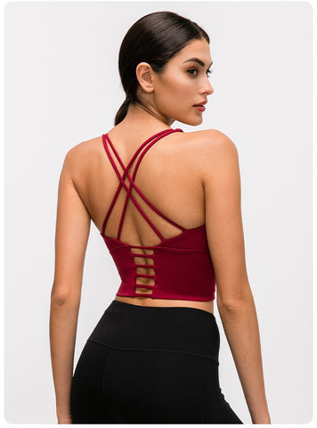 Sexy Backless Sports Bra