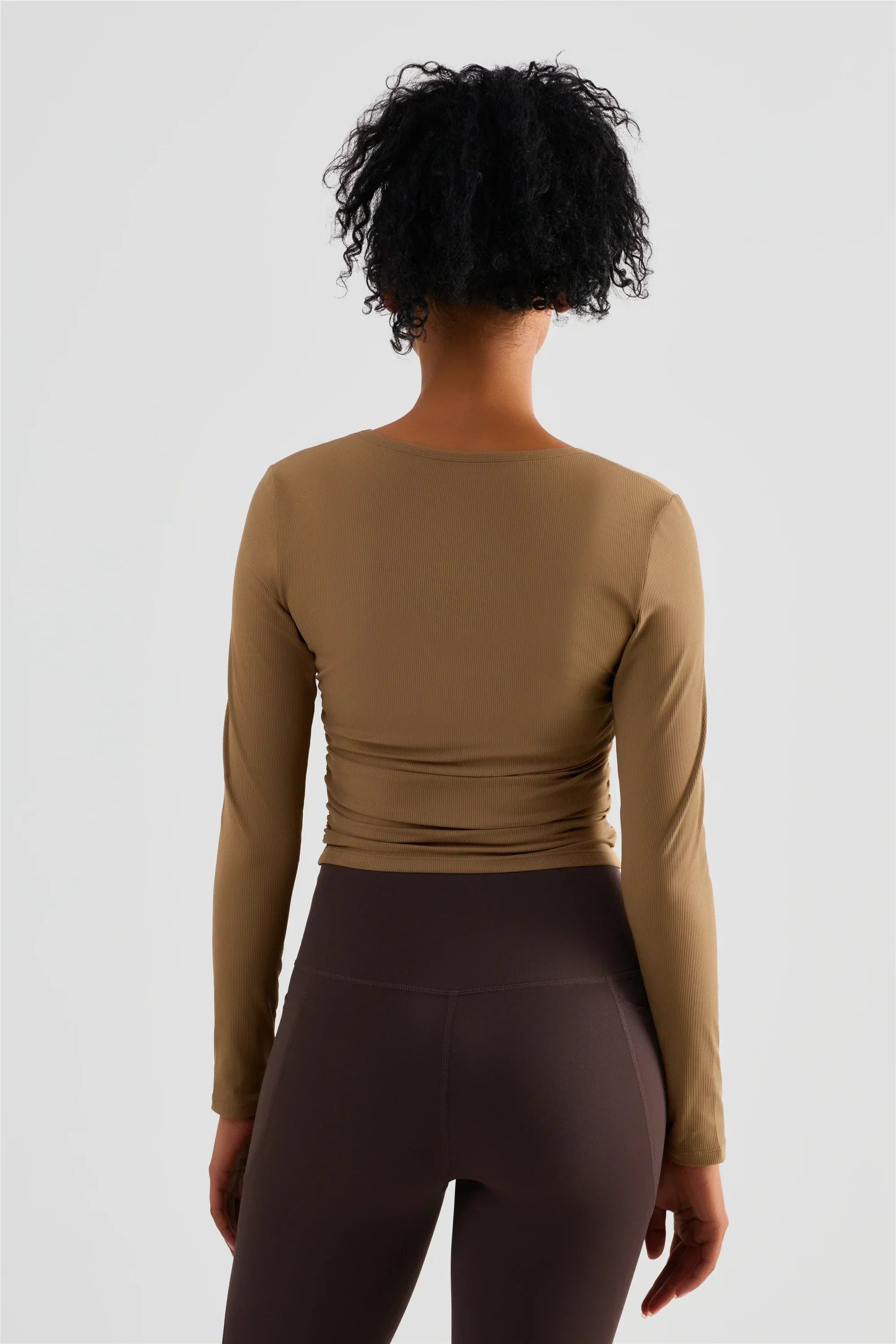 Zoorie High Elastic Slim Waist T-shirt