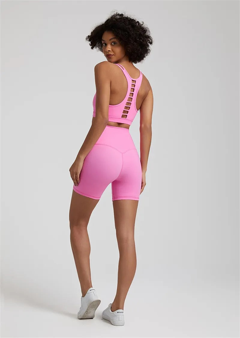 Zoorie Seamless Crop Top Set