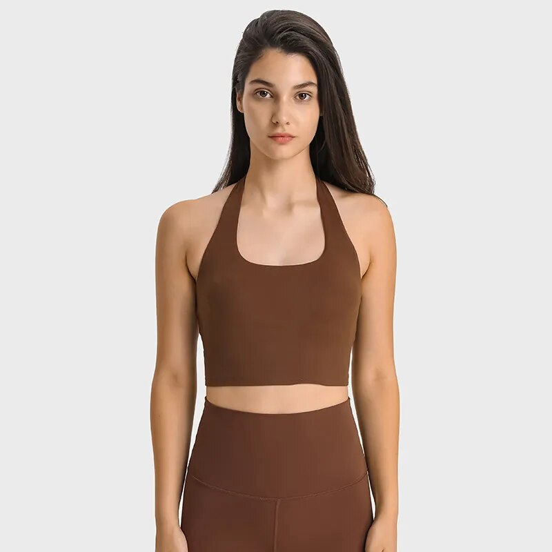 Zoorie Hanging Neck Tube Sport Bra