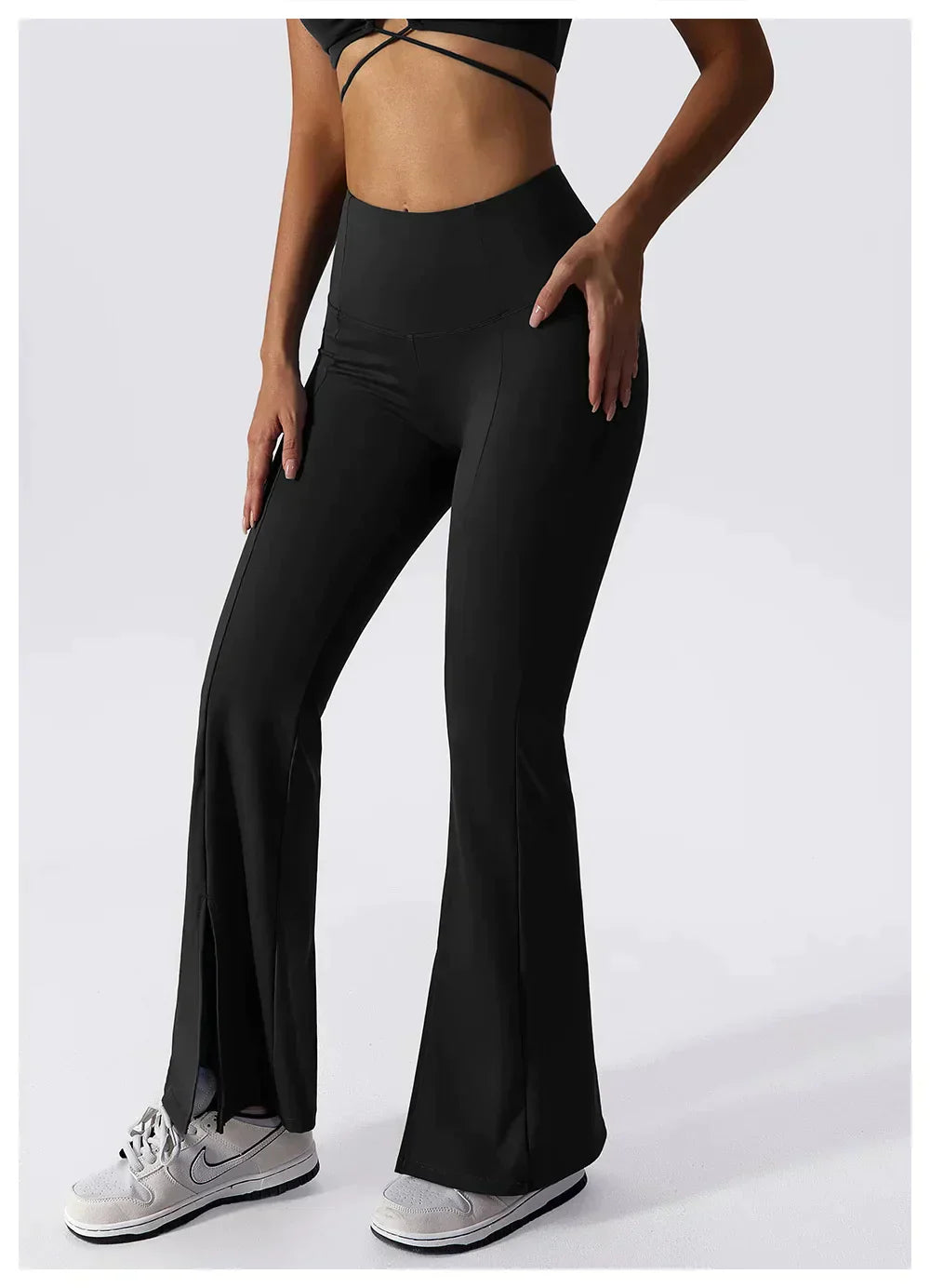 Zoorie Split Flare Leggings