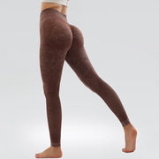 Women Washed Seamless Leggings