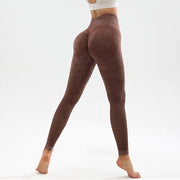 Women Washed Seamless Leggings