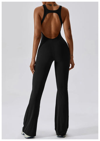 Zoorie Fashion Hollow Backless Jumpsuits