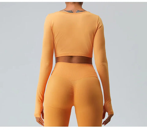 Zoorie Seamless Sexy Yoga Shirts