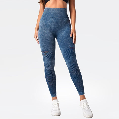 Women Washed Seamless Leggings