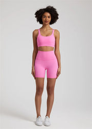 Zoorie Seamless Crop Top Set