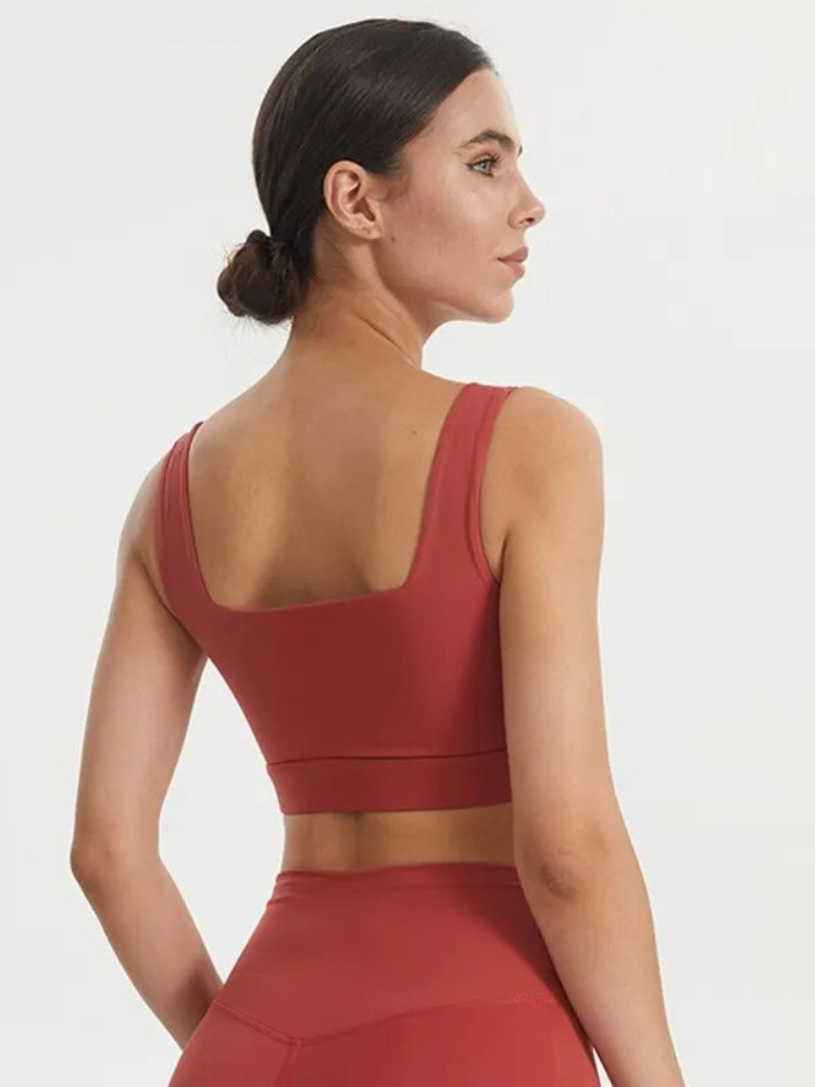 Zoorie Square Neck Bra With Chest Pad